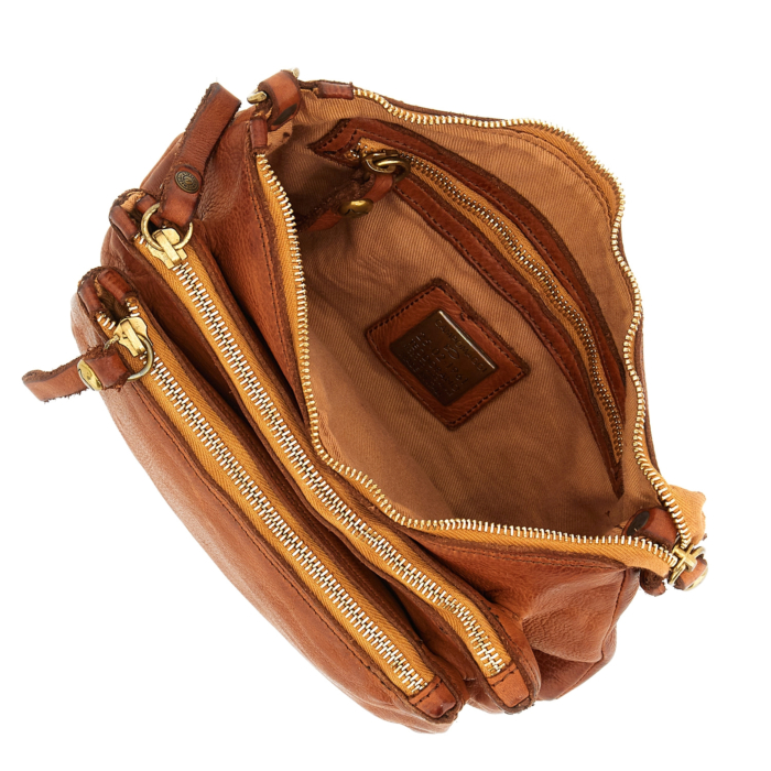 Crossbody Bag Larice Cognac | Campomaggi