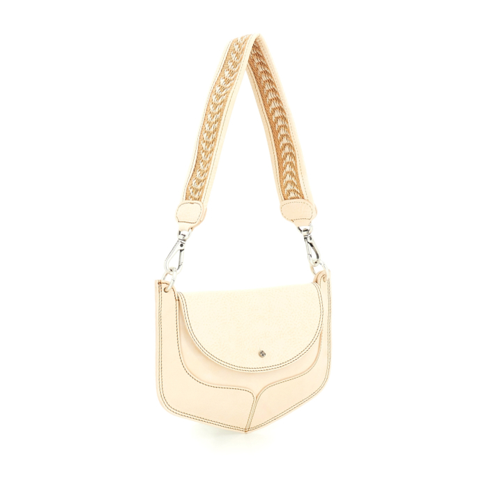 Shoulder Bag Acero Beige | Campomaggi
