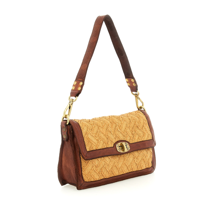Shoulder Bag Veracruz Beige | Campomaggi