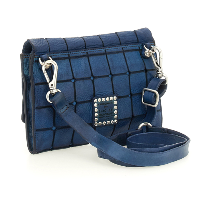 Crossbody Bag Acacia Blue | Campomaggi