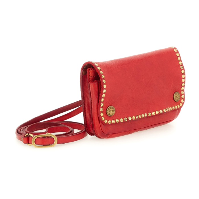 Clutch Bag Kura Red | Campomaggi