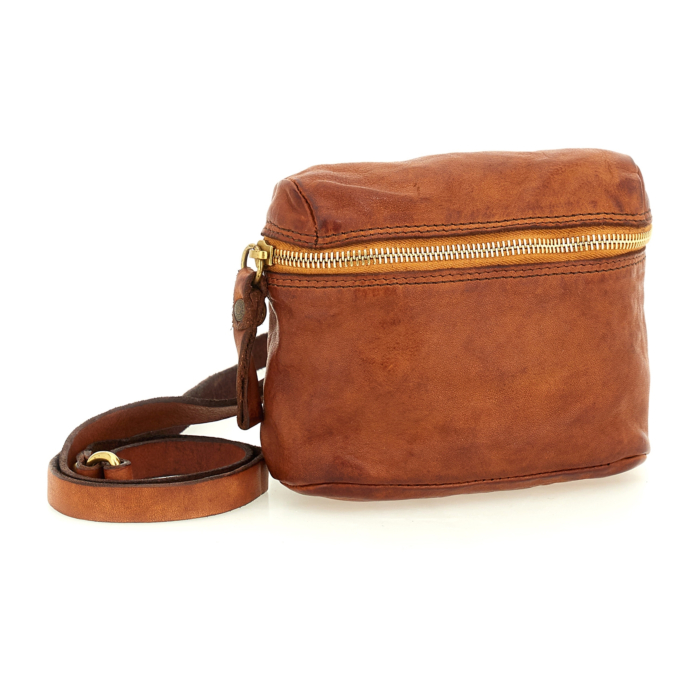Crossbody Bag Mogano Cognac | Campomaggi