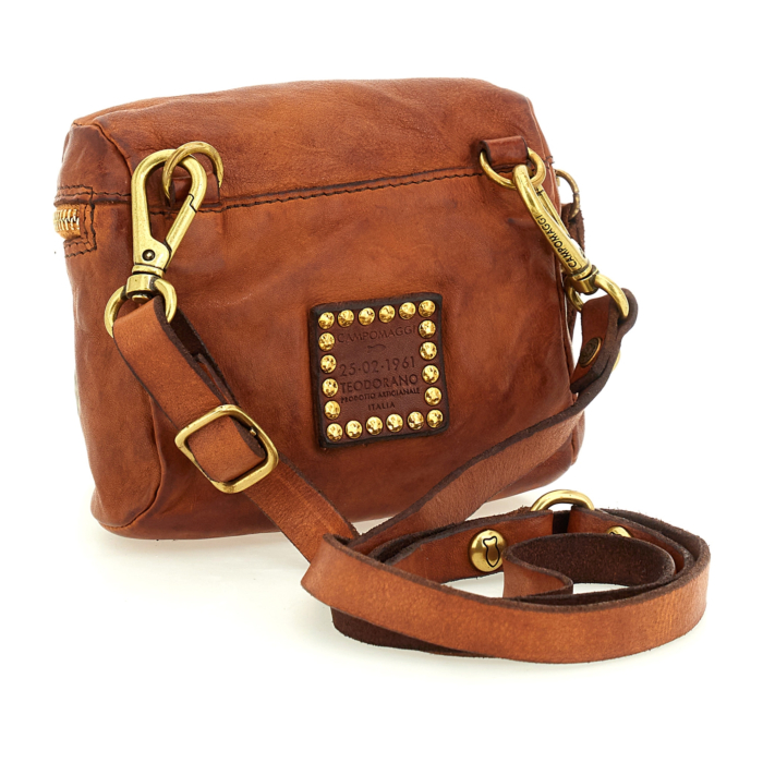 ACY×BROWN BAG SHOULDER MINI CAMOKAMO Crossbody Bag Mogano Cognac | Campomaggi