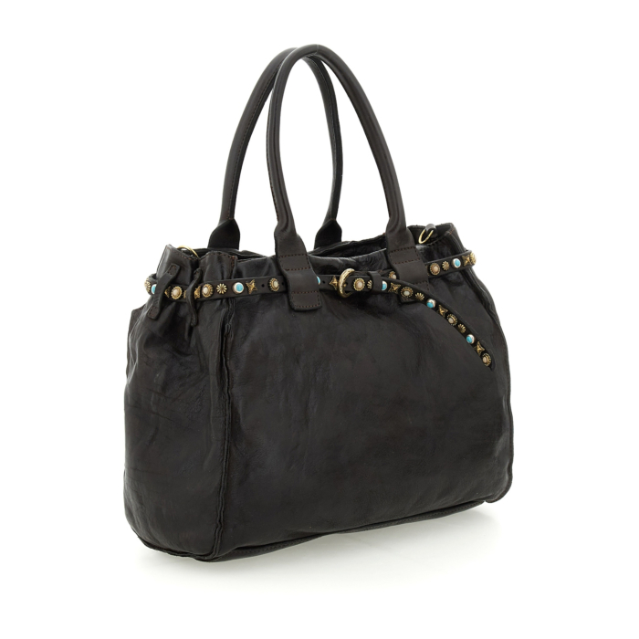 Shopping Bag/Shopper Rossella Poppi Brown | Campomaggi