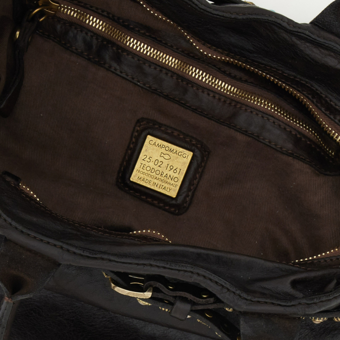 Shopping Bag/Shopper Rossella Poppi Brown | Campomaggi