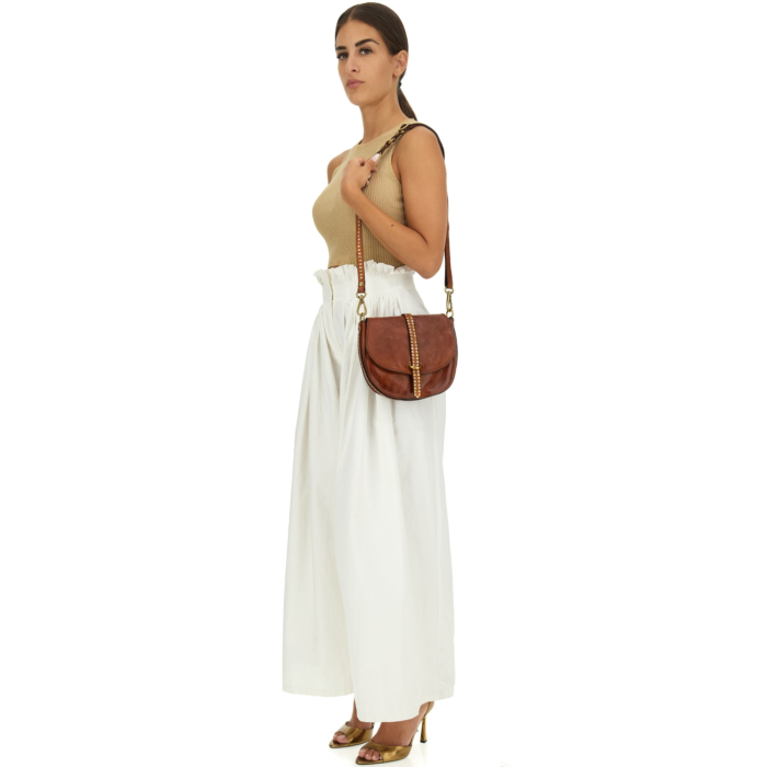 Crossbody Bag Kura Cognac | Campomaggi