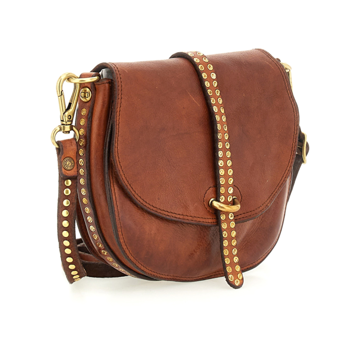 Crossbody Bag Kura Cognac | Campomaggi