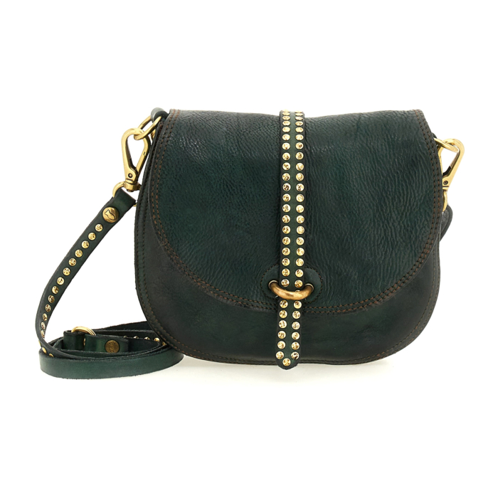 Crossbody Bag Kura Green | Campomaggi