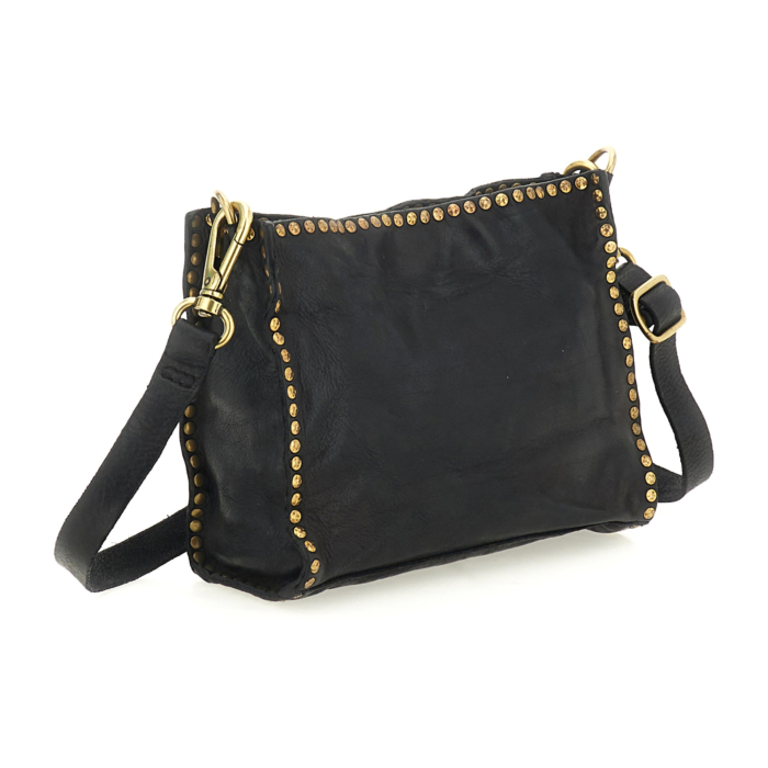 Crossbody Bag Kura Black | Campomaggi