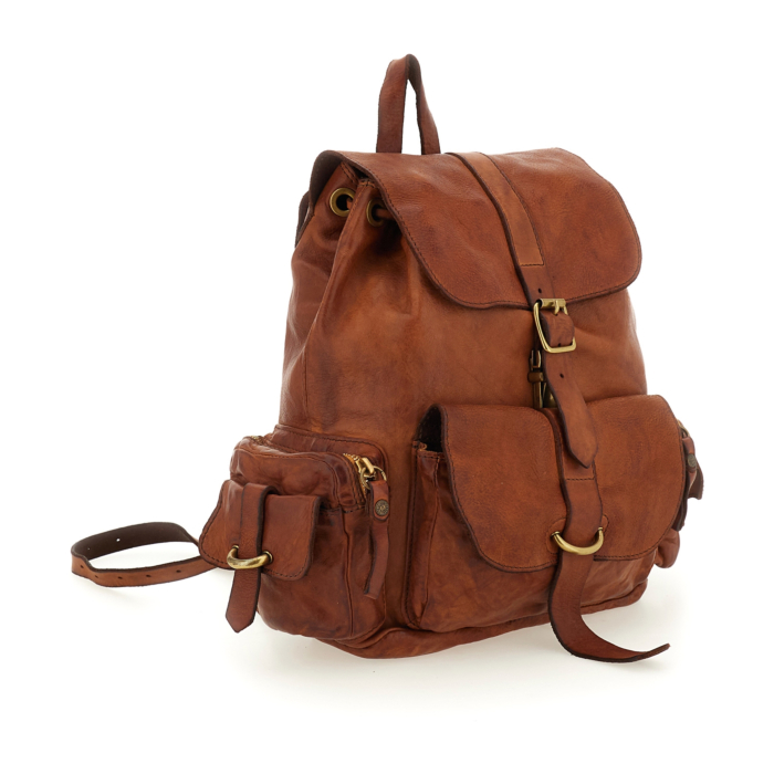 Backpack Agata Cognac | Campomaggi