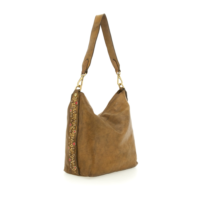Shoulder Bag Afrodite Green | Campomaggi