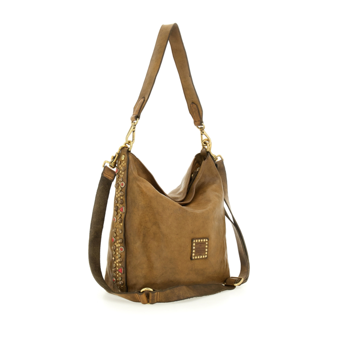 Shoulder Bag Afrodite Green | Campomaggi