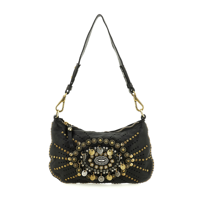 Shoulder Bag Teresa Volterra Black | Campomaggi