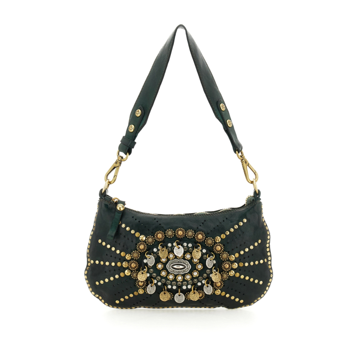 Shoulder Bag Teresa Volterra Green | Campomaggi