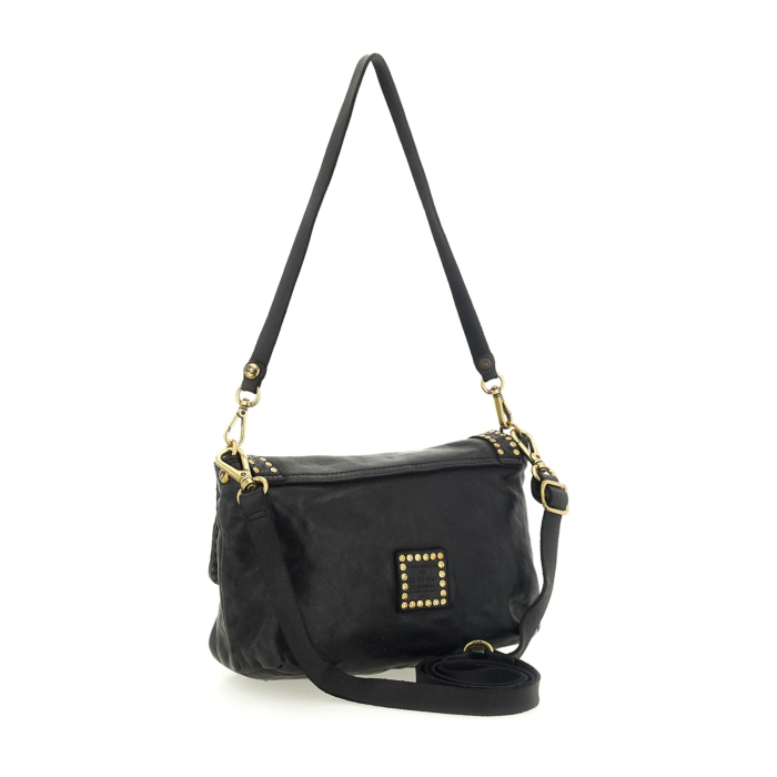 Crossbody Bag Kura Black | Campomaggi