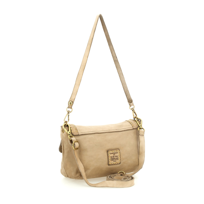 Crossbody Bag Kura Grey | Campomaggi