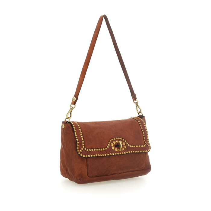 Crossbody Bag Kura Cognac | Campomaggi