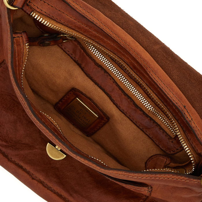 Crossbody Bag Kura Cognac | Campomaggi
