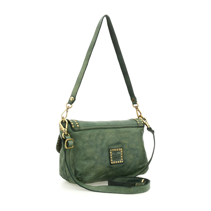 Crossbody Bag Kura Blue | Campomaggi
