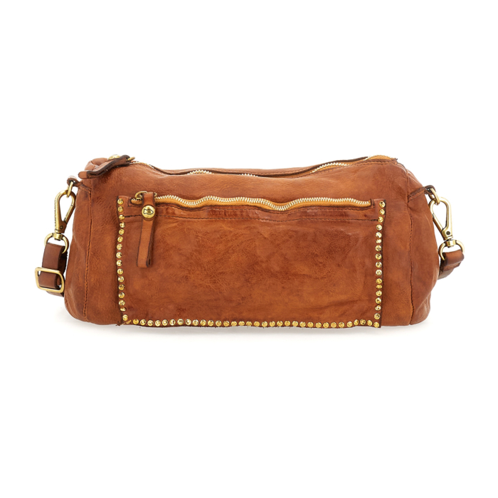 ショルダーバッグ・ポシェット Campomaggi Kura Cognac Crossbody Bag Crossbody Bag Kura Cognac | Campomaggi