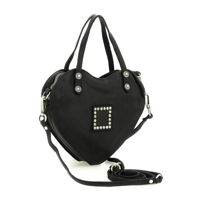 Shopping Bag/Shopper Isola del Giglio Black | Campomaggi
