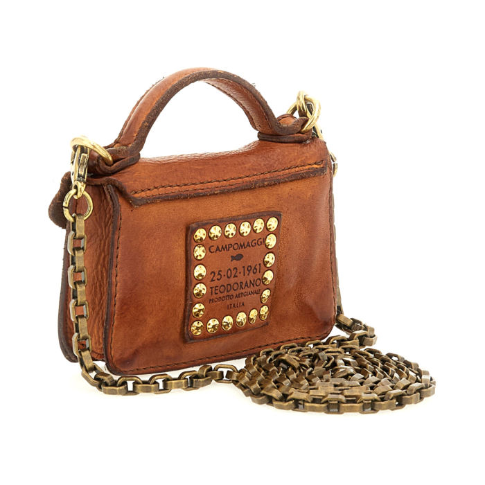 Crossbody Bag Aurora Cognac | Campomaggi
