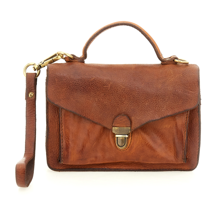 Crossbody Bag Aurora Cognac | Campomaggi