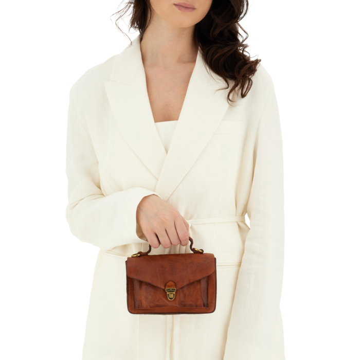 Hope Borsa Tracolla Donna Media in Vera Pelle