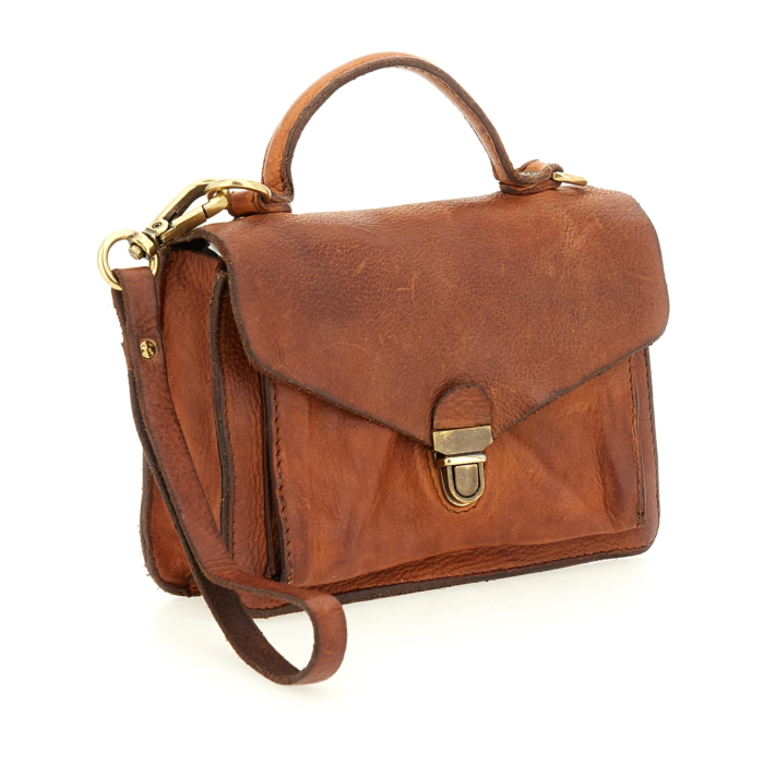 via piave 33 ポーカーズカンティス　11747391 Crossbody Bag Aurora Cognac | Campomaggi
