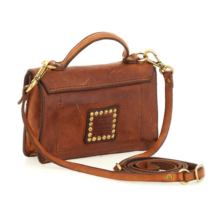 Crossbody Bag Aurora Cognac | Campomaggi