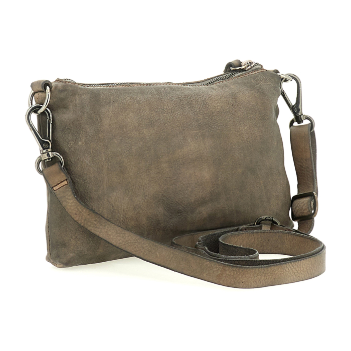 Clutch Bag Montepulciano Grey | Campomaggi