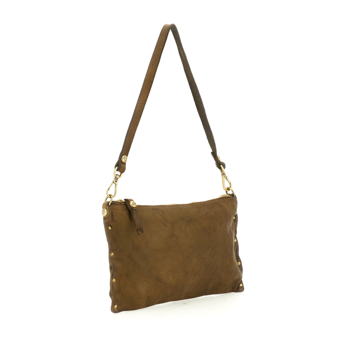 Crossbody Bag Lucca Green | Campomaggi