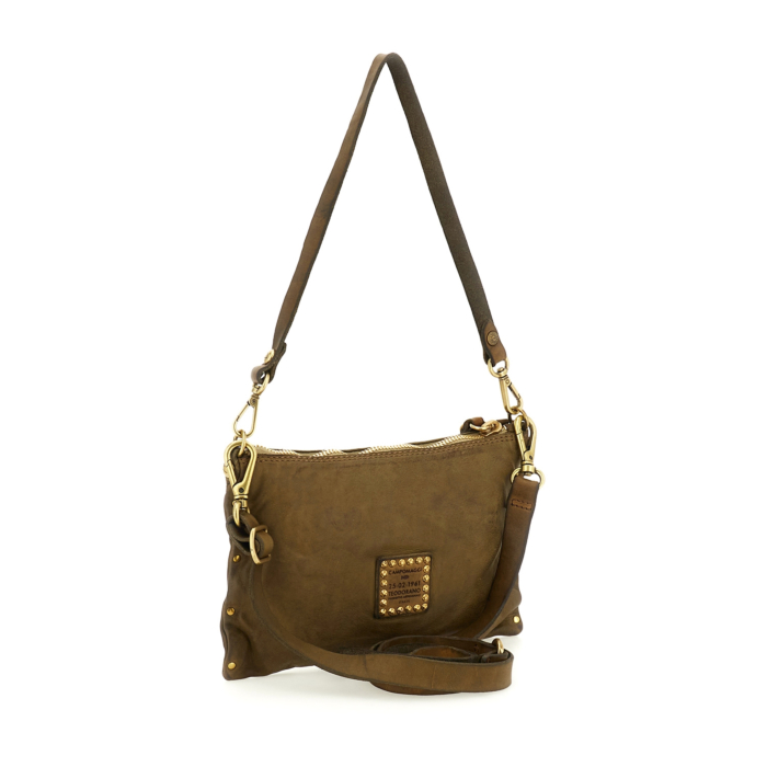 Crossbody Bag Lucca Green | Campomaggi
