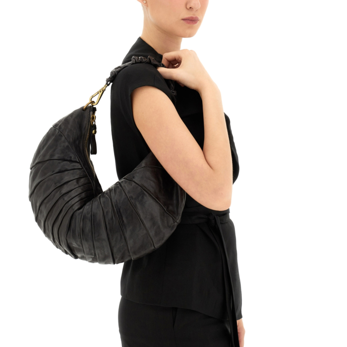 Shoulder Bag Luna Grey | Campomaggi