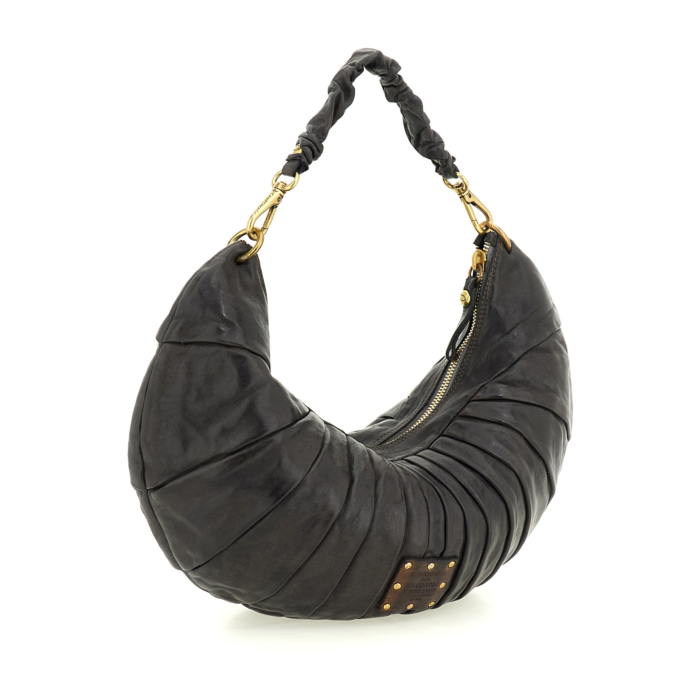 Shoulder Bag Luna Grey | Campomaggi