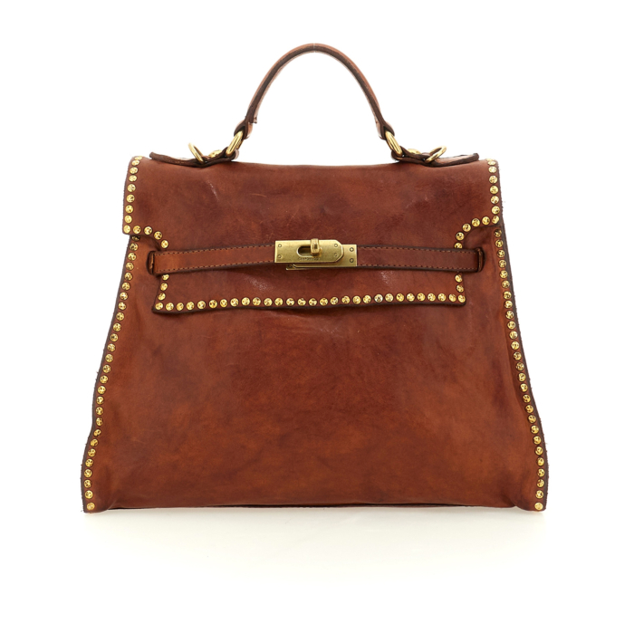 Shoulder Bag Kura Cognac | Campomaggi