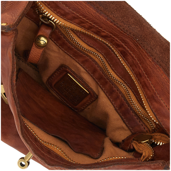 Shoulder Bag Kura Cognac | Campomaggi