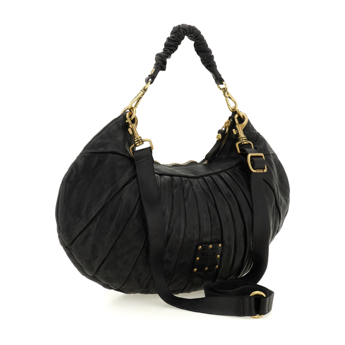 Shoulder Bag Luna Black | Campomaggi