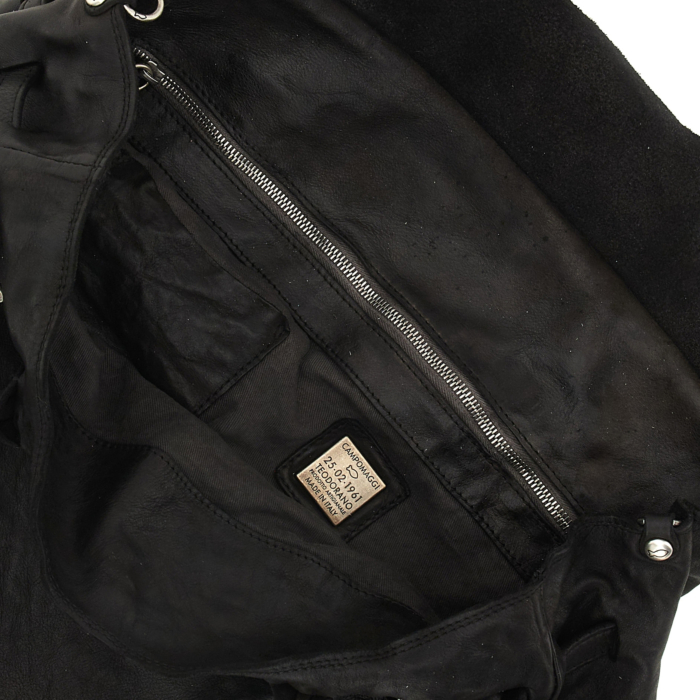 Shopping Bag/Shopper Saturno Black | Campomaggi